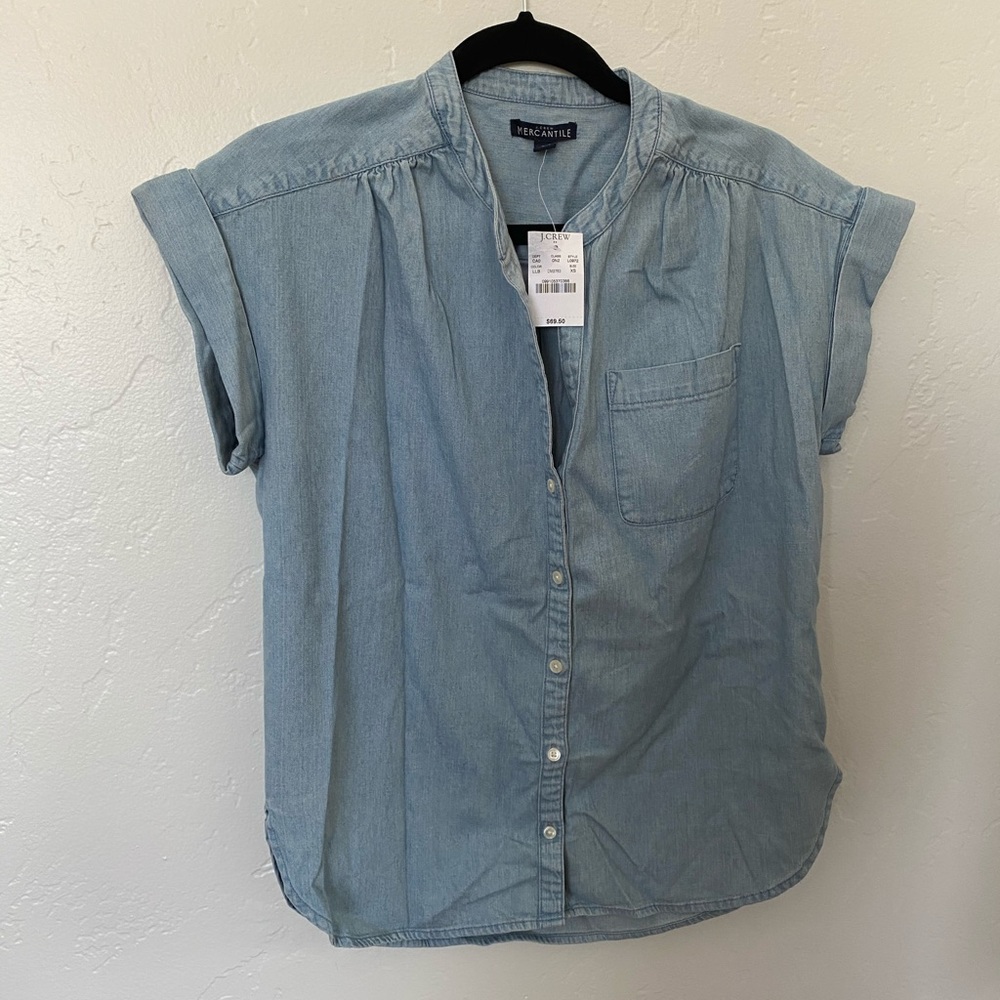 NWT Denim Top